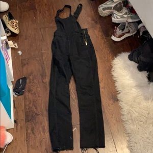 Great condition madewell black overalls